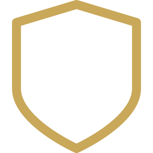 Protective black frame corner